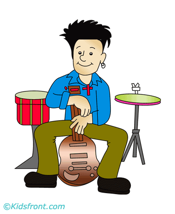 Musical Concert Coloring Pages